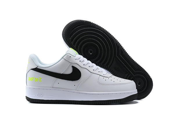 Men's Air Force 1 White/Black Shoes 0118 Men's Air Force 1 White/Black Shoes 0118